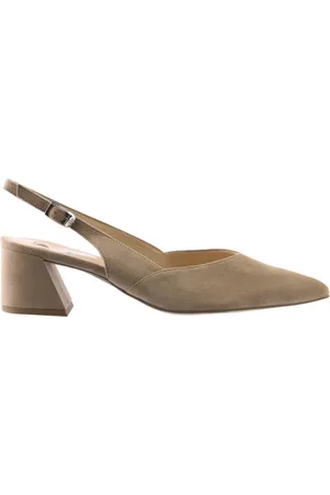 Högl Sko, Dame, , 37 EU, Elegant Velour Slingback Pumps