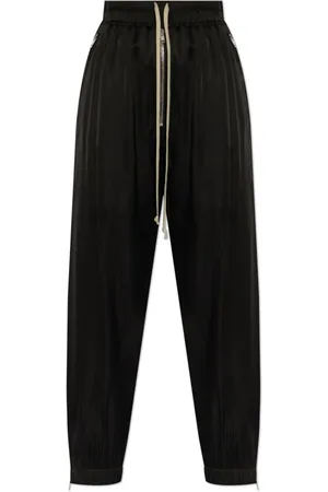 Rick Owens Bukser, Dame, Sort, S, Uld, Track Pants
