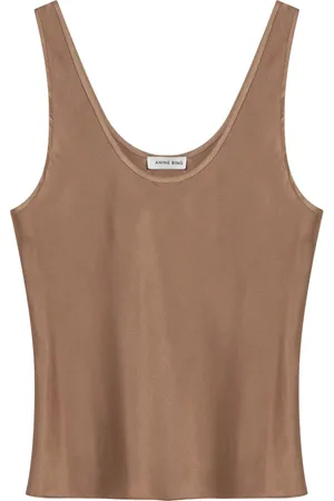 ANINE BING Top, Dame, , M, Uld, Stilfuld Tank Top til Kvinder