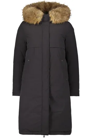 Betty Barclay Jakke, Dame, Sort, XL, Uld, Vendbar hættetrøje