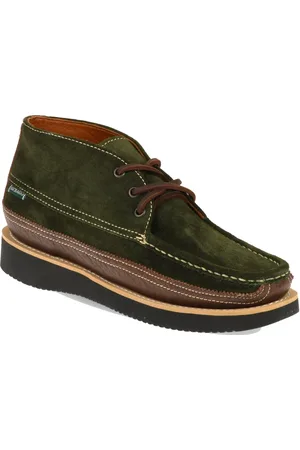 SEBAGO Sko, Herre, Grøn, 45 EU, Uld, Half-Cane Støvler