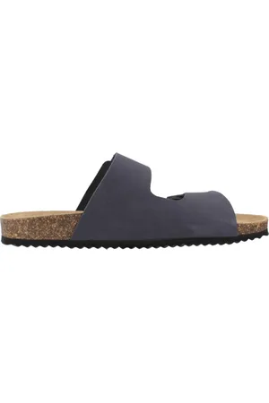 Geox Sko, Herre, Blå, 39 EU, Uld, Stilfulde Sandal Sliders til Kvinder