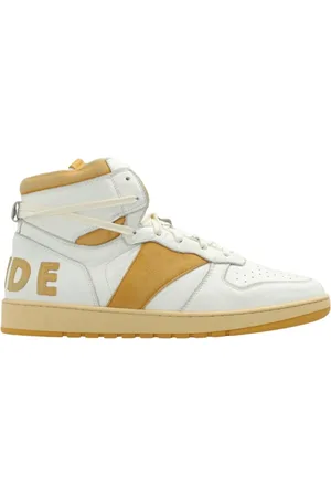Rhude Sko, Herre, Hvid, 45 EU, Uld, Rhecess High Sneakers