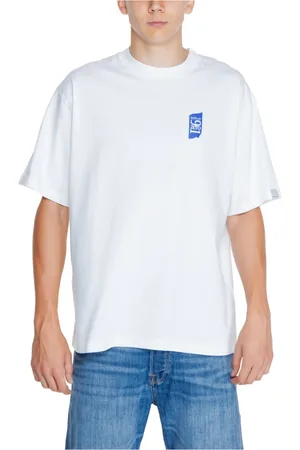 Replay Top, Herre, Hvid, L, Bomuld, T-Shirt Polo Efterår/Vinter Kollektion