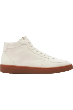 Scarosso Sko, Herre, Hvid, 45 EU, Uld, Augusto Sneakers