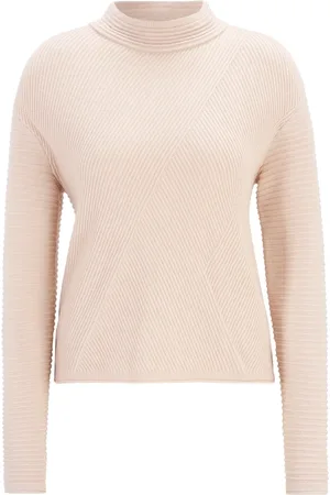 Betty Barclay Strik, Dame, , 2XL, Ribstrikket Sweater