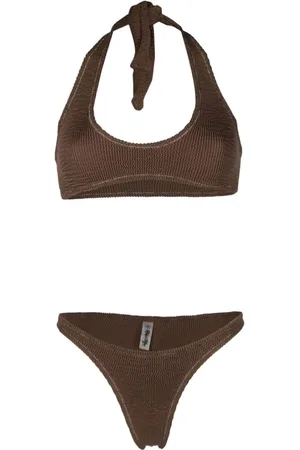 Reina Olga Badetøj, Dame, Brun, ONE SIZE, Uld, Brun Kostume til et stilfuldt look