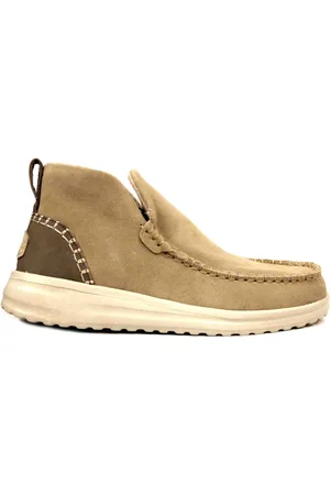 Hey dude Sko, Dame, Flerfarvet, 36 EU, Beige Ruskind Chukka Støvle