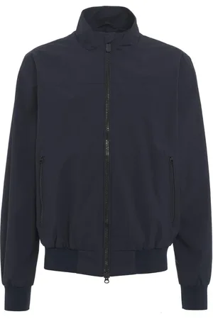 save the duck Jakke, Herre, Blå, XL, Uld, Herre Bomber Jakke