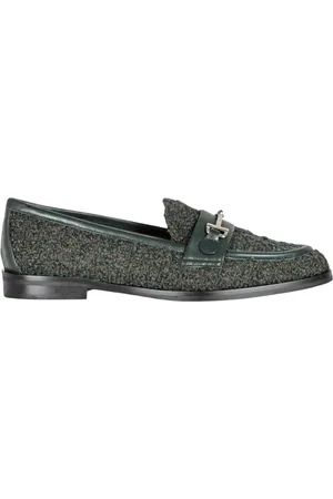 ROBERTO FESTA Sko, Dame, Grøn, 37 EU, Uld, Stilfuldt Loafers Sæt