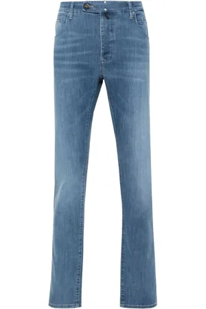 Incotex Jeans, Herre, Blå, W32, Uld, Specielle Bukser 003