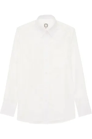 Inès de la Fressange Bluser & Skjorter, Dame, Hvid, 2XS, Denim, Blouses & Bluser