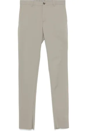 Incotex Bukser, Herre, Grøn, 3XL, Slim Chinos i Mosgrøn