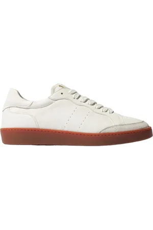 Scarosso Sko, Herre, Hvid, 41 1/2 EU, Læder, Umberto Sneakers