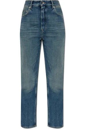 Rick Owens Jeans, Dame, Blå, W26, Bomuld, Jeans med logo
