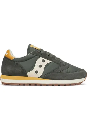 Saucony Sko, Herre, Grøn, 41 EU, Grønne sneakers med udtagelig indersål