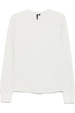 Entire Studios Top, Herre, Hvid, XL, Uld, Hvide T-shirts og Polos med tommelfingerhuller