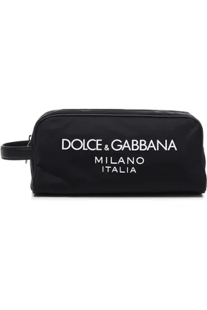 Dolce & Gabbana Taske, Herre, Sort, ONE SIZE, Uld, Sorte tasker med top lynlås