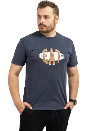 EA7 Top, Herre, Blå, 2XL, Herre T-shirt med stil 3Dut04