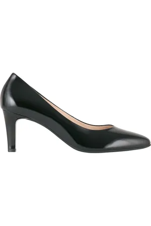 Högl Sko, Dame, Sort, 37 1/2 EU, Uld, Elegant Studio Pumps til kvinder