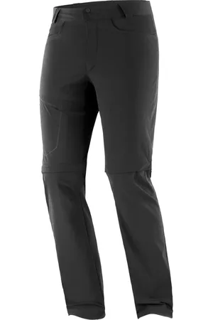 Salomon Sport, Herre, Sort, XL, Nylon, Wayfarer Zip Off Bukser