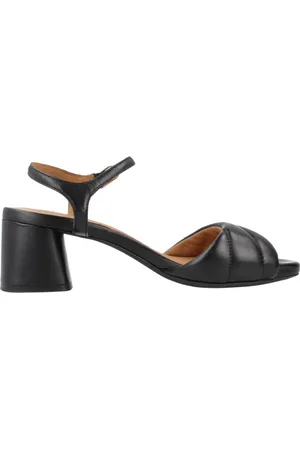 Geox Sko, Dame, Sort, 38 EU, Uld, Genziana Mid Hæle Sandaler