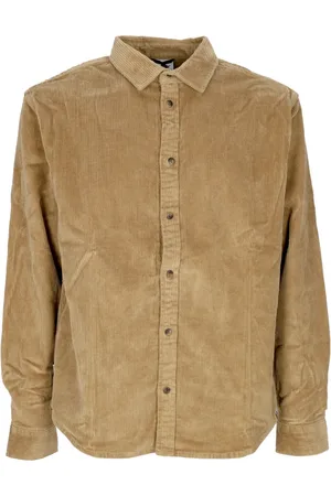 Element Skjorte, Herre, Grøn, L, Bomuld, Velvet Tree Icon Cord Skjorte Khaki