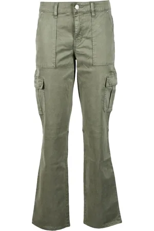 Guess Bukser, Dame, Grøn, S, Bomuld, Lyocell Bomuld Blandet Spandex Bukser