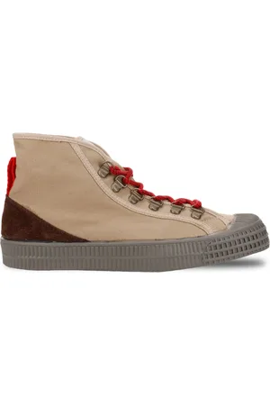 Novesta Sko, unisex, Flerfarvet, 36 EU, Bomuld, S.d.hiker 16Sezam/Grey
