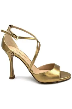 ROBERTO FESTA Sko, Dame, Gul, 37 EU, Uld, Antik Guld Lædersandal