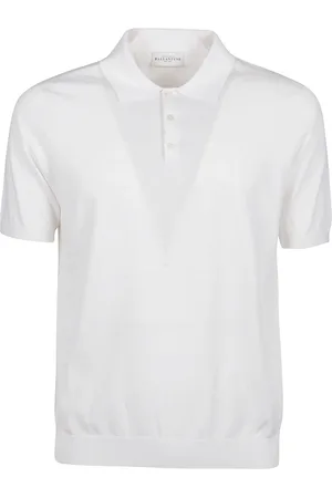 BALLANTYNE Top, Herre, Hvid, L, Polo Bluser