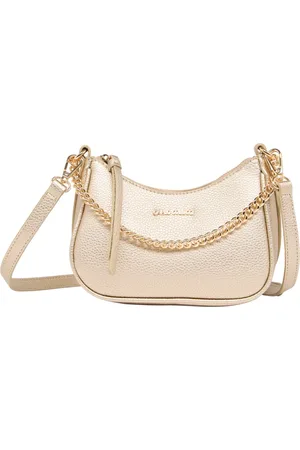 Carlo Colucci Taske, Dame, Gul, ONE SIZE, Uld, Elegant Skuldertaske Trendsetter Stil