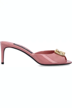 Dolce & Gabbana Sko, Dame, Lyserød, 36 EU, Uld, Stilfulde Keira Mule Sko