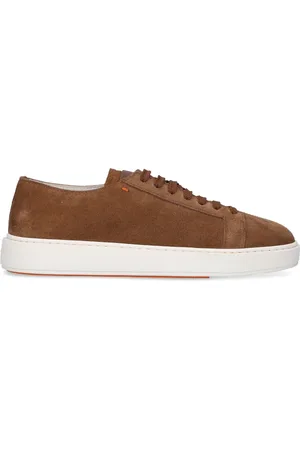 santoni Sko, Herre, Brun, 43 1/2 EU, Læder, Budapester Sneakers