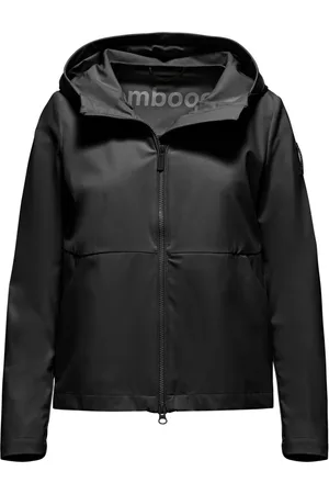 Bomboogie Jakke, Dame, Sort, XL, Uforet regnjakke