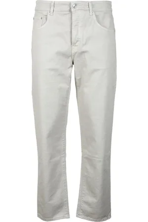 DEPARTMENT FIVE Jeans, Herre, Grå, W32, Bomuld, Bomuld Elastan Jeans
