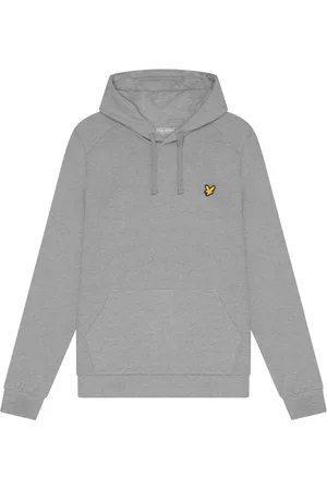 Lyle & Scott Sweathshirts & Hoodies, Herre, Grå, M, Fly Fleece Hoodie