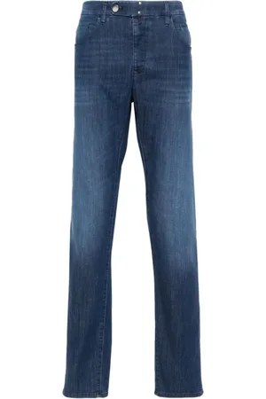 Incotex Jeans, Herre, Blå, W31, Uld, Jeans