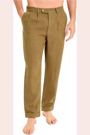 PENINSULA Bukser, Herre, Grøn, S, Chinos