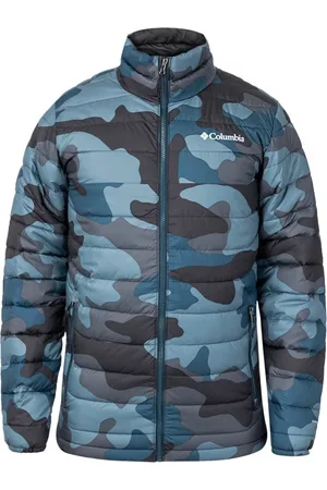 Columbia Jakke, Herre, Blå, S, Polyester, Herre Powder Jakke