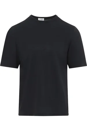Saint Laurent Top, Herre, Sort, S, Bomuld, Kortærmet T-shirt