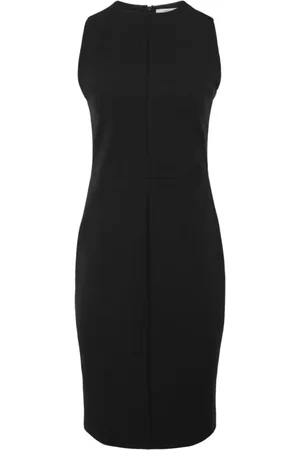 Vince Kjole, Dame, Sort, S, Bomuld, Midi Dresses