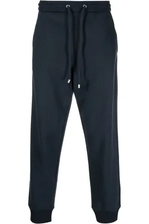 Giorgio Armani Bukser, Herre, Blå, 3XL, Bomuld, Sweatpants