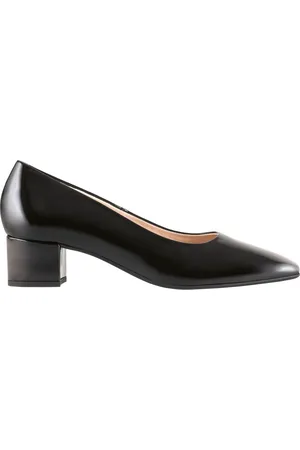 Högl Sko, Dame, Sort, 37 EU, Uld, Firkantede Pumps, Stilfulde og Behagelige