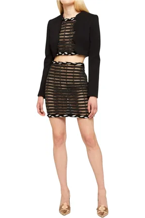 GENNY Strik, Dame, Sort, S, Sweaters