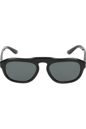 Giorgio Armani Tilbehør, Herre, Sort, 52 MM, Uld, Stilfulde Solbriller 0Ar8173