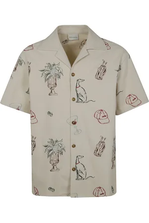 Drôle de Monsieur Skjorte, Herre, , L, Broderet Country Club Skjorte