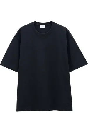 Filippa K Top, Herre, Sort, L, Bomuld, Luksus Sort T-Shirt Tung Jersey