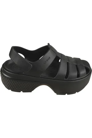 Crocs Sko, Dame, Sort, 41 EU, Sorte Sandaler til Sommeren