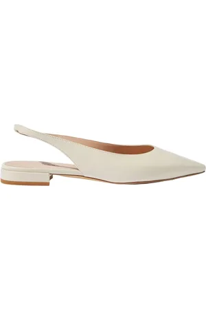 Scarosso Sko, Dame, , 38 1/2 EU, Læder, Viviana Slingback Ballerina Sko